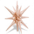 Champagne 3D Foliestjerne