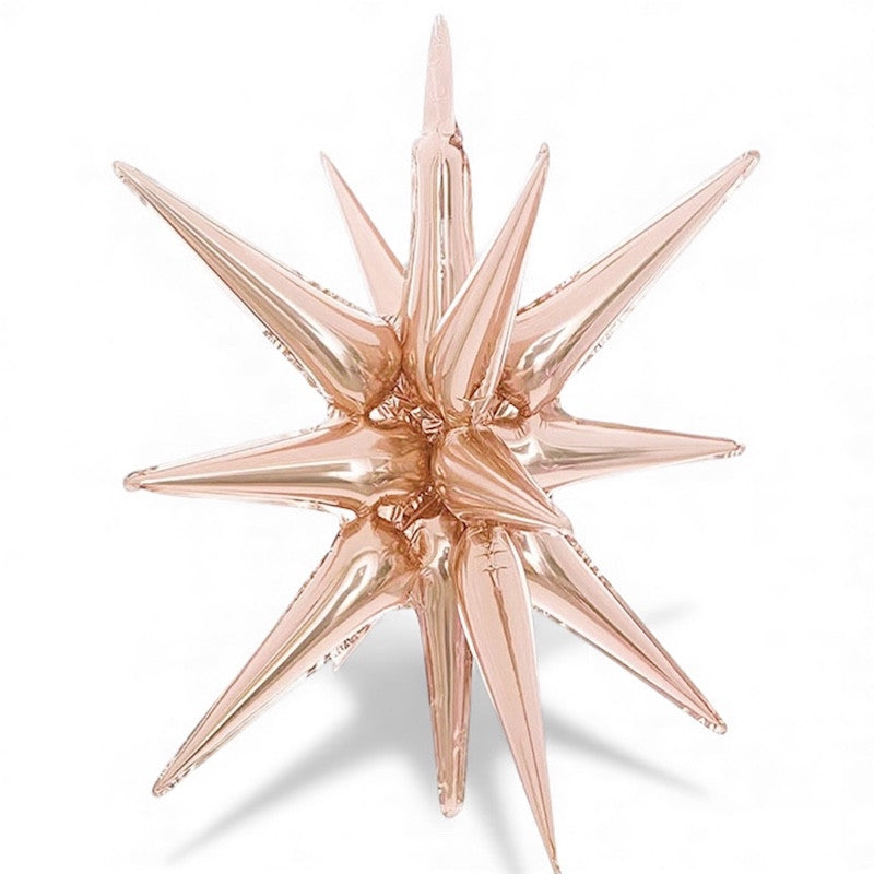 Champagne 3D Foliestjerne