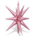Matt Rosa 3D Foliestjerne