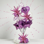 Rosa 3D Foliestjerne