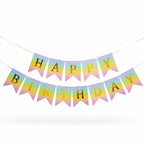 Pastell Bursdagsbanner
