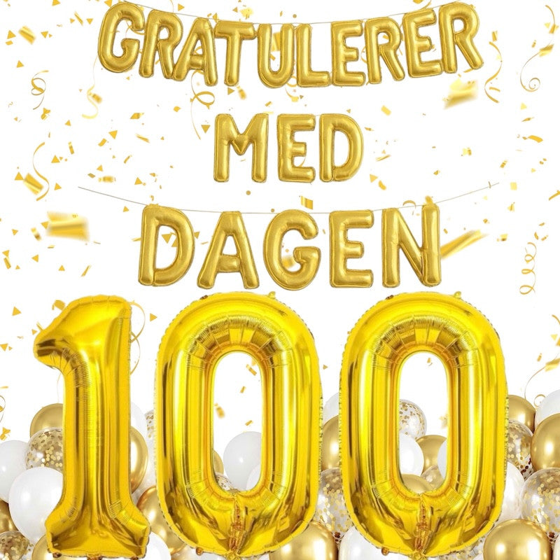 Gull Bursdagspakke, 100 år