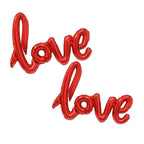 Love Folieballong, 2 stk