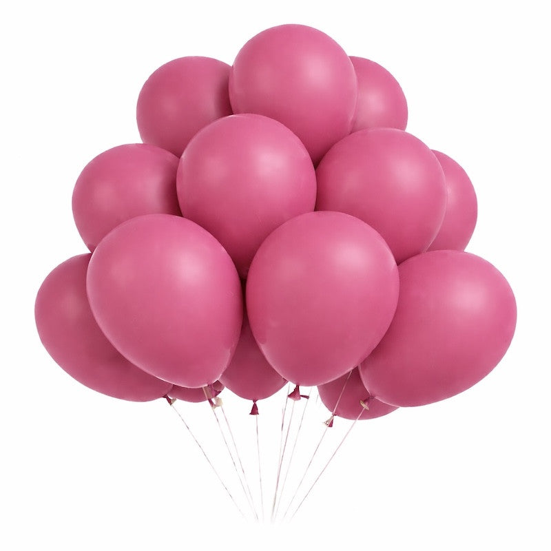 Dyp Rosa Ballonger, 20 stk