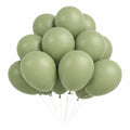 Retro Salviegrønne Ballonger, 20 stk
