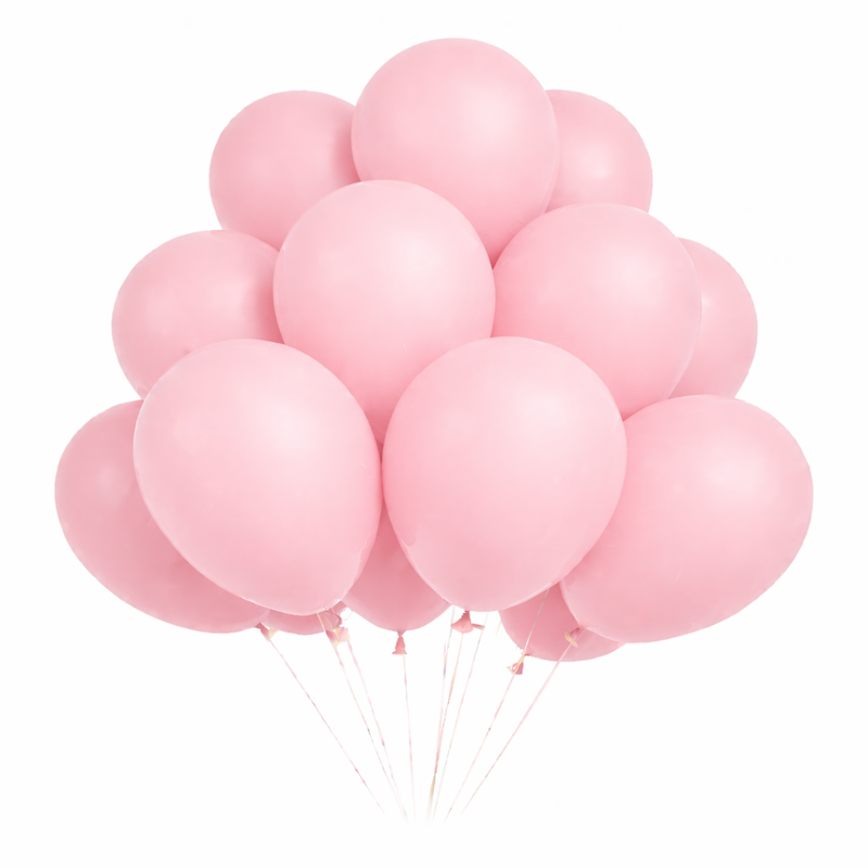 Rosa Ballonger, 20 stk