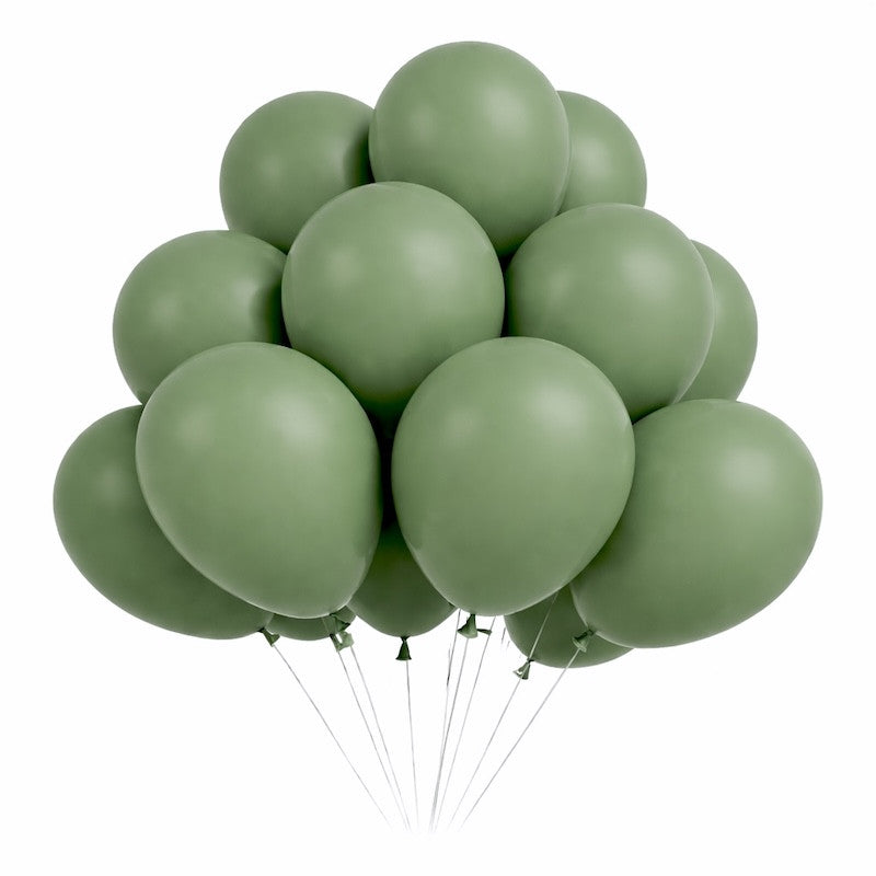 Avocado Green Ballonger, 20 stk