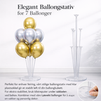 Ballongstativ til 7 Ballonger