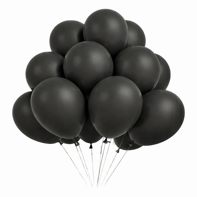 Sorte Ballonger, 20 stk