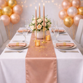Rose Gold Sateng Bordløper