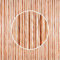 Børstet Rose Gold Glittergardin