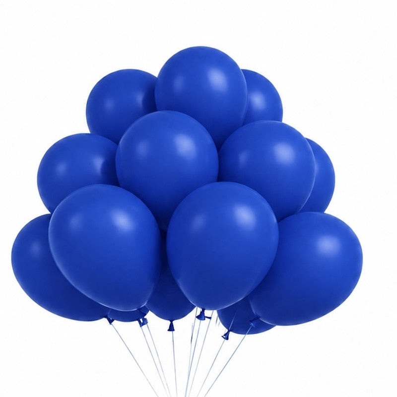 Kongeblå Ballonger, 20 stk