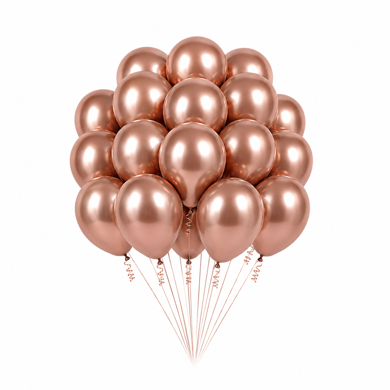 Rose Gold Metallic, 20 stk