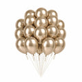Champagne Metallic Ballonger, 20 stk