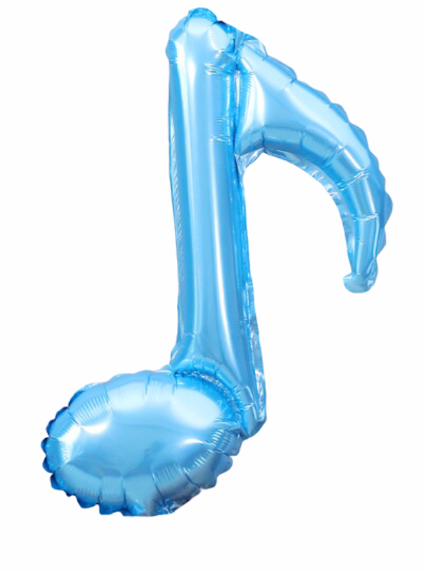 Enkel note Folieballong