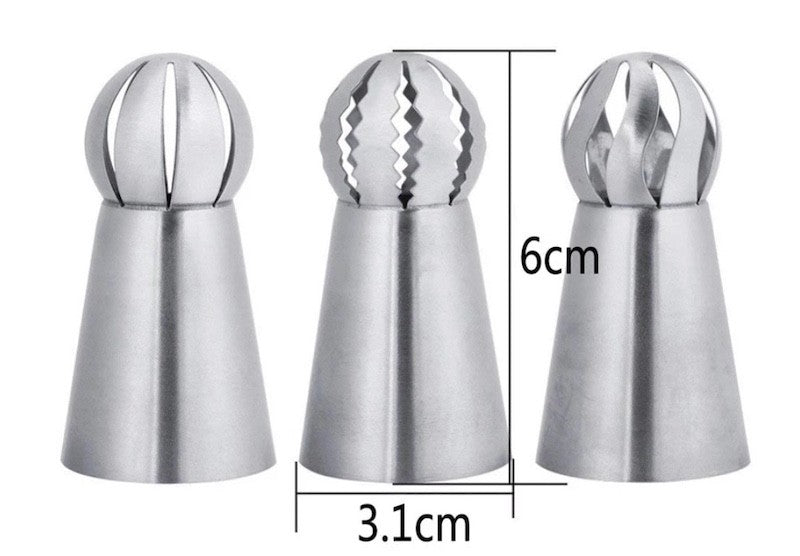 Icing Twist Tippere, 3 stk