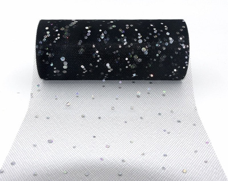 Organza Bordløper, Sort