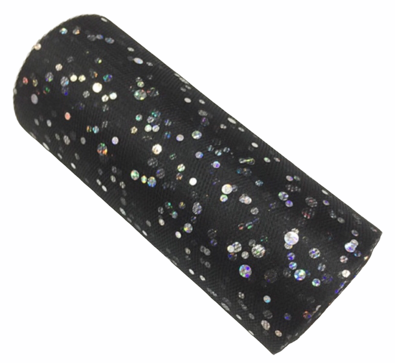 Organza Bordløper, Sort