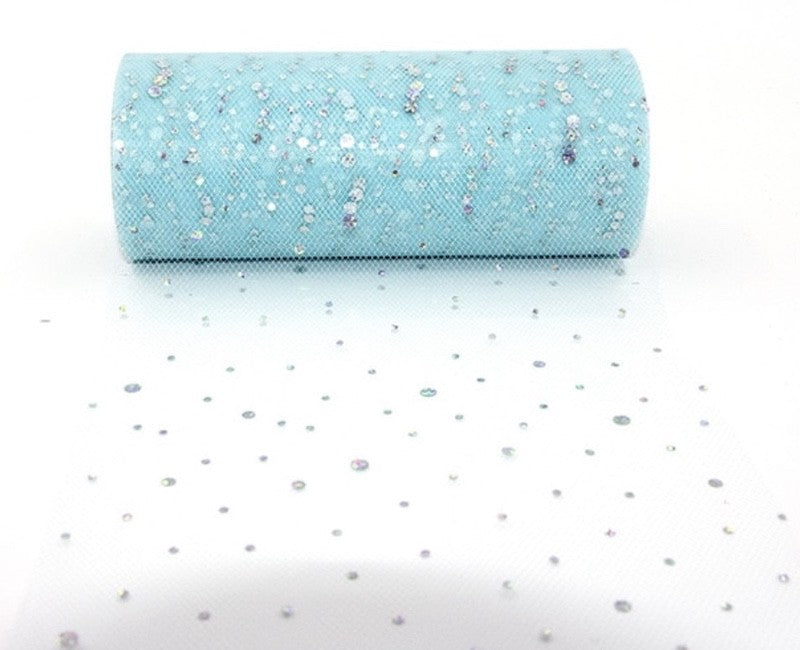 Aqua Organza Bordløper, 20 meter