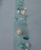 Aqua Organza Bordløper, 20 meter