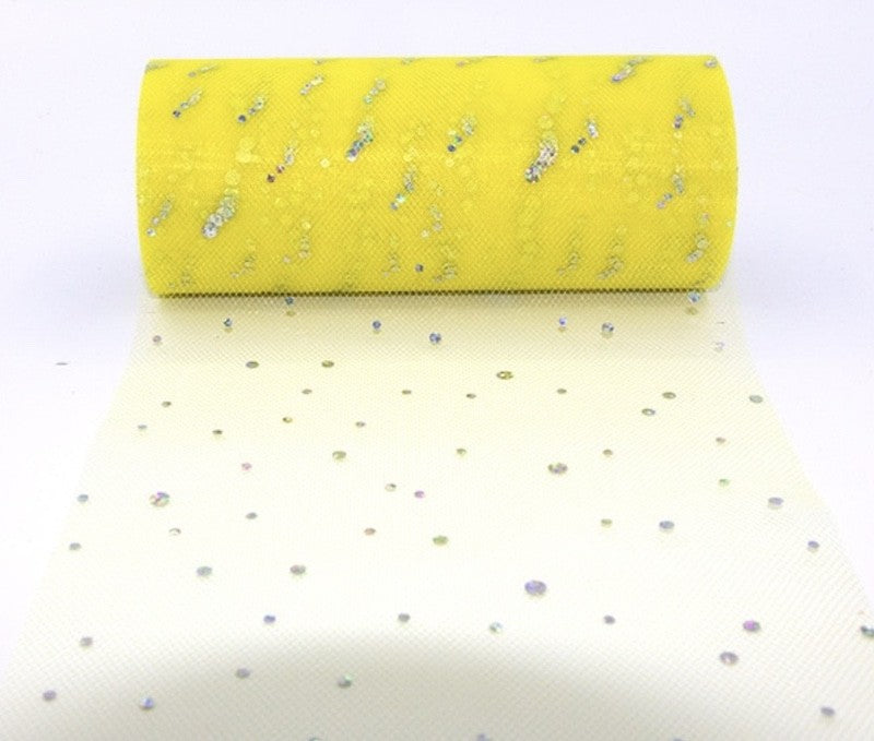 Organza Bordløper, Gul