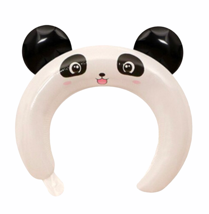 Oppblåsbar hodepynt, Panda
