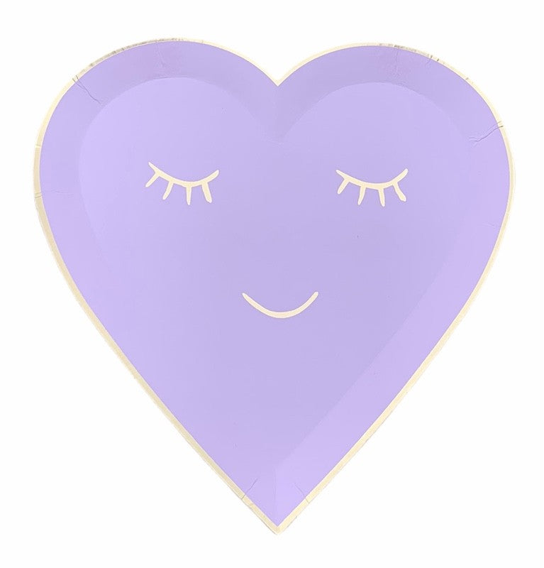 Hjerteformede Tallerkener, Lavendel