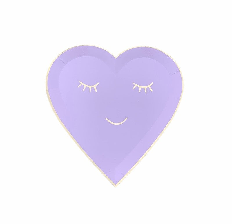 Hjerteformede Tallerkener, Lavendel