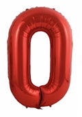 Røde Tallballonger, 1 meter høye