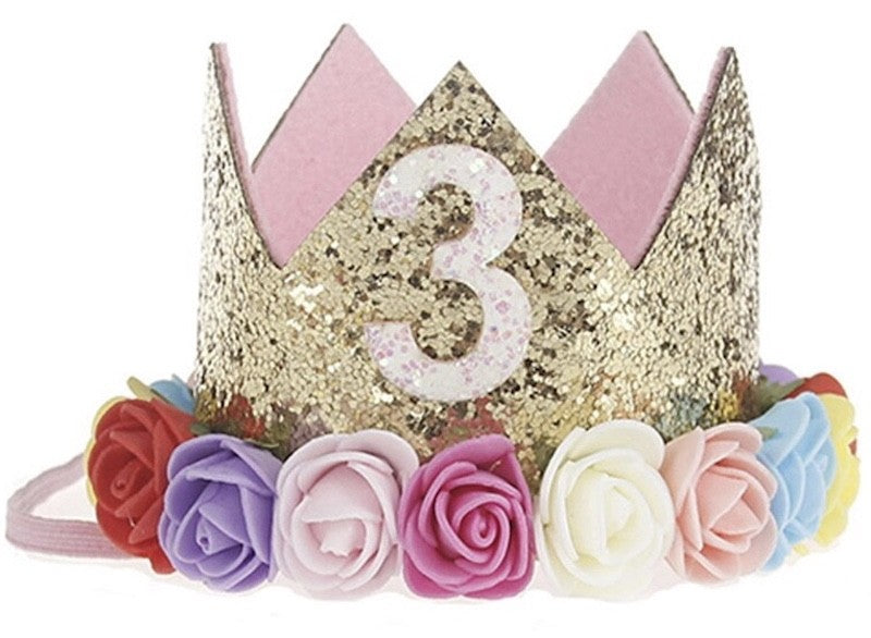 Prinsessekrone 3 år, Flerfarget