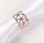 Serviettringer, Rose Gold