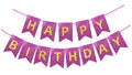 Dyp Rosa Glitterbanner