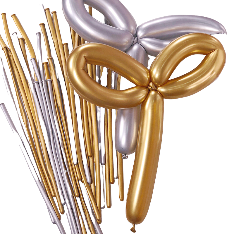 100 Figurballonger og Ballongpumpe