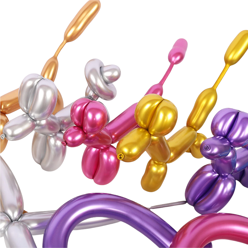 100 Figurballonger og Ballongpumpe