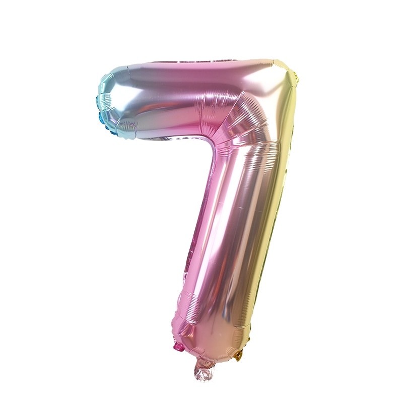 Pastell Tallballonger,  80 cm