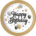 Happy Birthday Tallerkener, 23 cm