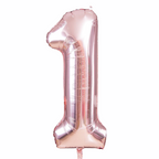 Rose Gold Tallballonger, 80 cm