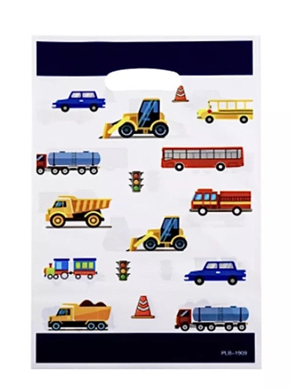 Biler Candy Bags, 8 stk