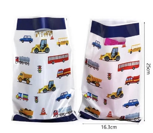 Biler Candy Bags, 8 stk