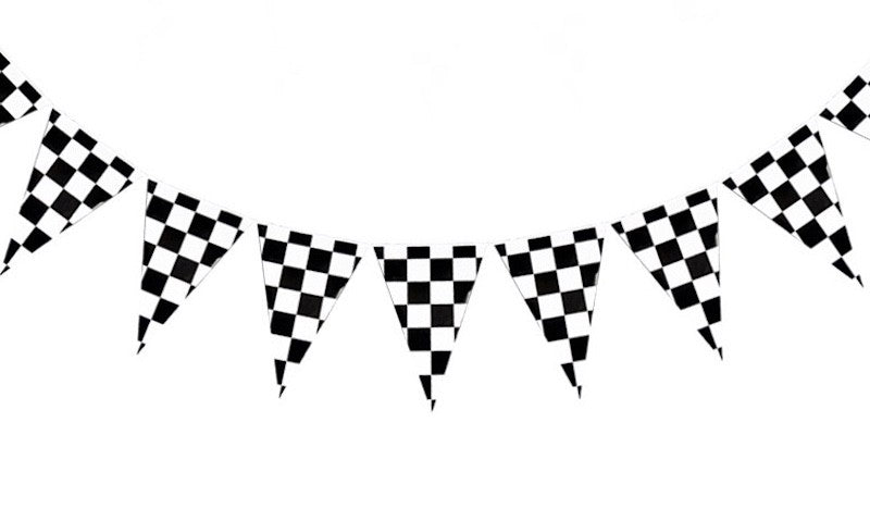 Sort & Hvit Festbanner