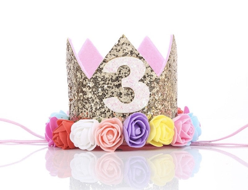 Prinsessekrone 3 år, Flerfarget