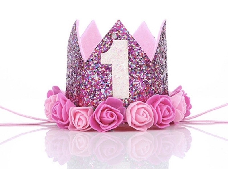 Prinsessekrone 1 år, Mørkerosa