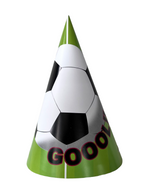 Fotball Papphatter, 8 stk