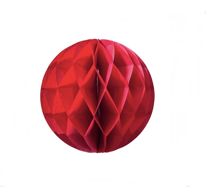 Honeycomb, Rød 20 cm