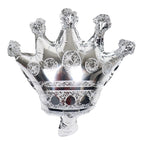 3 stk Foliekroner, Sølv
