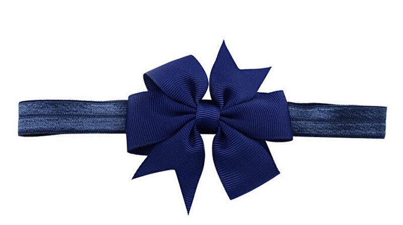 Blå Hårsløyfe