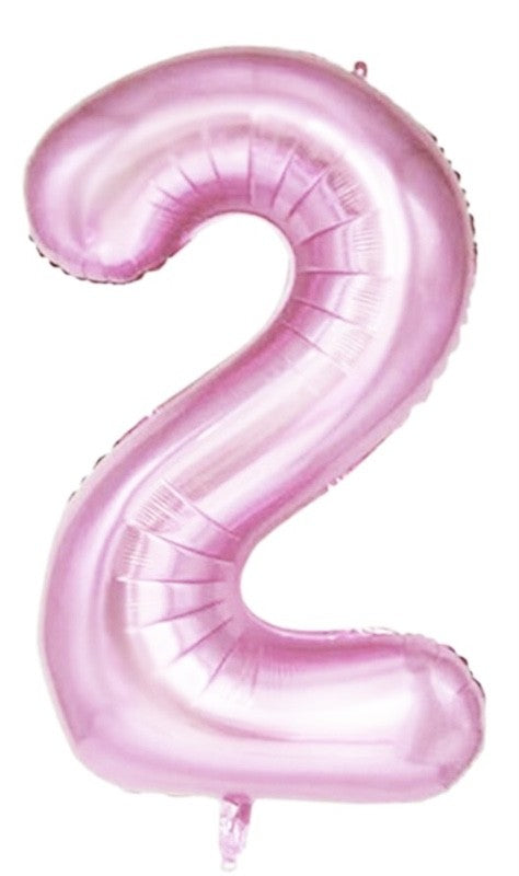 Lyserosa Tallballonger, 1 meter høye