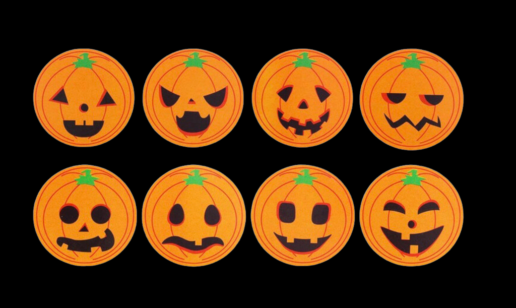 Halloween Klistremerker