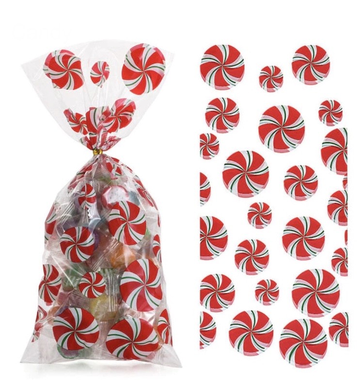 Candy Swirl Candy Bags