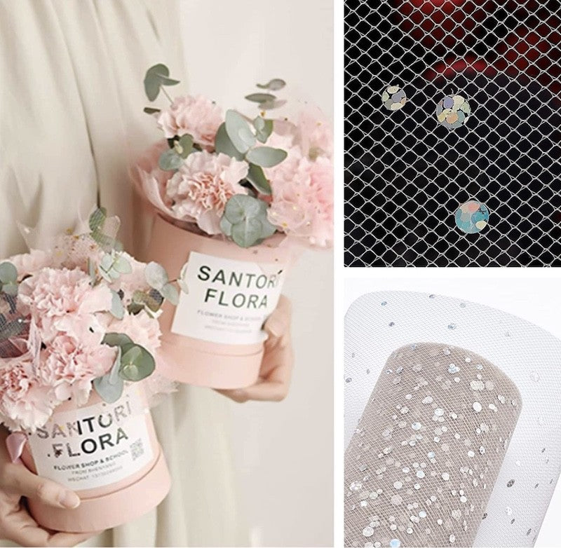 Organza Bordløper, Lilla